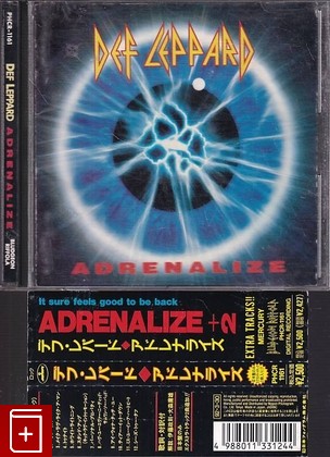 CD Def Leppard – Adrenalize (1993) Japan (PHCR-16001-2) Hard Rock  , , книга, купить, читать, аннотация: фото №1