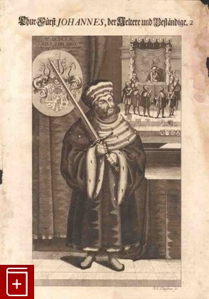 Иоганн Твёрдый  Гравюра Claussner J  C  1768, , книга, купить, читать, аннотация: фото №1