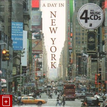 книга A day in New York + 4 CD  (один день в Нью-Йорке), Andre Fichte, , , книга, купить,  аннотация, читать: фото №1