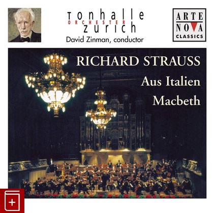 CD Richard Strauss – Aus Italien, MacBeth (Orchestral Works, Vol  1) Classical, , 2000, 74321 77067 2компакт диск, купить,  аннотация, слушать: фото №1