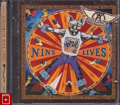 CD Aerosmith – Nine Lives (1997) USA (CK 67547) Hard Rock, , , компакт диск, купить,  аннотация, слушать: фото №1
