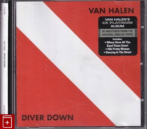 CD Van Halen – Diver Down (2015) Лиц  (2-551966) Hard Rock, , , компакт диск, купить,  аннотация, слушать: фото №1