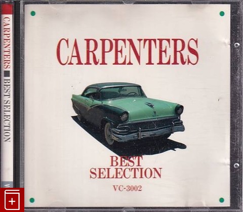 CD Carpenters – Best Selection  Japan (VC-3002) Soft Rock, , , компакт диск, купить,  аннотация, слушать: фото №1