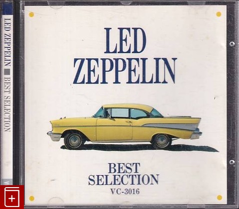 CD Led Zeppelin – Best Selection  Japan (VC-3016) Classic Rock, , , компакт диск, купить,  аннотация, слушать: фото №1