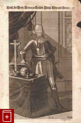 Эрнст I (герцог Саксен-Готский)  Гравюра Claussner J  C  1768, , книга, купить, читать, аннотация: фото №1