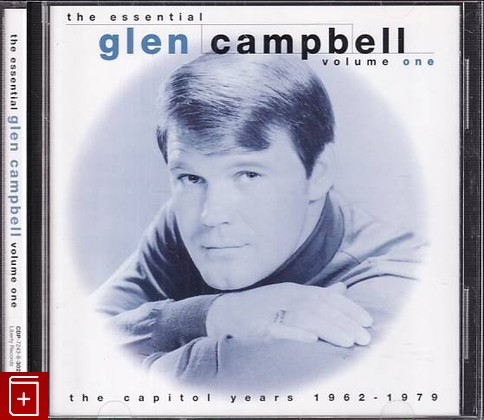 CD Glen Campbell – The Essential Glen Campbell Volume One The Capitol Years 1962-1979 (1995) USA (CDP 7243-8-30288-2-5) Jazz, , , компакт диск, купить,  аннотация, слушать: фото №1