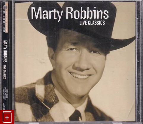CD Marty Robbins – Live Classics (2001) USA (A52158) Folk, Country, , , компакт диск, купить,  аннотация, слушать: фото №1