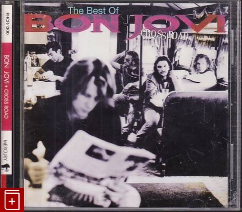 CD Bon Jovi – Cross Road (1994) Japan (PHCR-1300) Rock, , , компакт диск, купить,  аннотация, слушать: фото №1