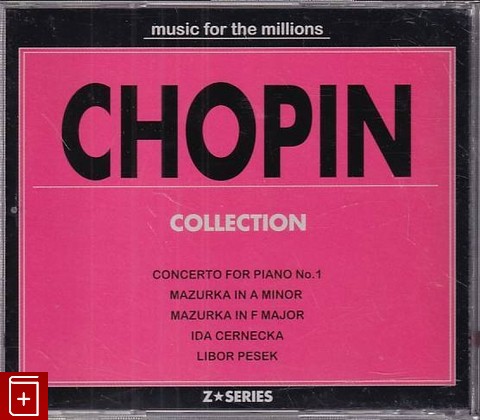 CD Chopin Collection - Concerto for piano No 1, Mazurka in A minor, Mazurka in F major, Ida cernecka, Libor Pesek  Japan (Z 108) Classical, , , компакт диск, купить,  аннотация, слушать: фото №1