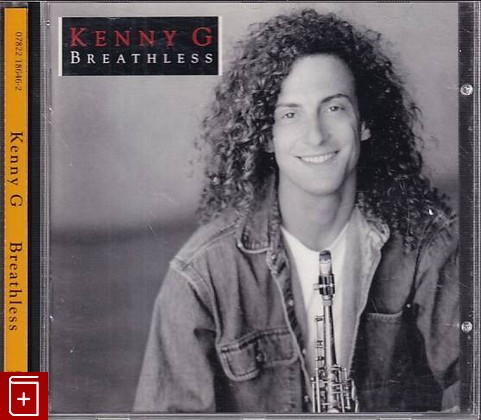 CD Kenny G – Breathless (1992) Canada (07822 18646-2) Jazz, , , компакт диск, купить,  аннотация, слушать: фото №1