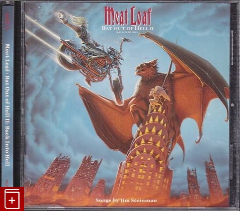 CD Meat Loaf – Bat Out Of Hell II: Back Into Hell   (1993) USA (MCAD-10699) Rock, , , компакт диск, купить,  аннотация, слушать: фото №1