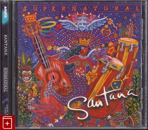 CD Santana – Supernatural (1999) USA (078225-19080-2) Rock, , , компакт диск, купить,  аннотация, слушать: фото №1