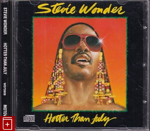 CD Stevie Wonder – Hotter Than July (1987) UK (WD72608) Funl / Soul, , , компакт диск, купить,  аннотация, слушать: фото №1