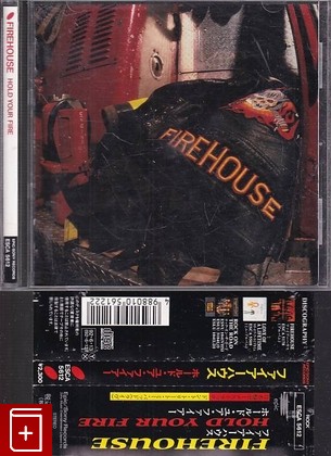 CD Firehouse – Hold Your Fire (1992) Japan OBI (ESCA 5612)  Hard Rock, , , компакт диск, купить,  аннотация, слушать: фото №1
