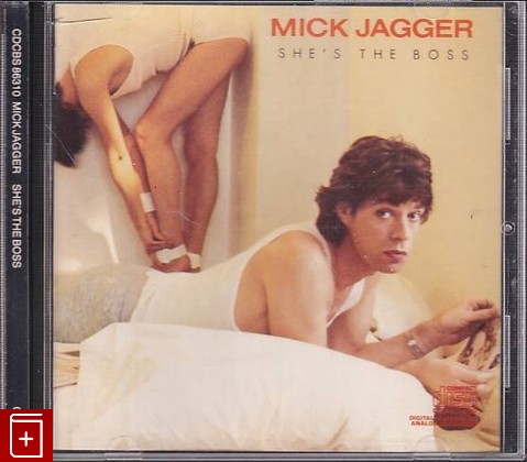 CD Mick Jagger – She's The Boss (1985) EU (CDCBS 86310) Rock, , , компакт диск, купить,  аннотация, слушать: фото №1