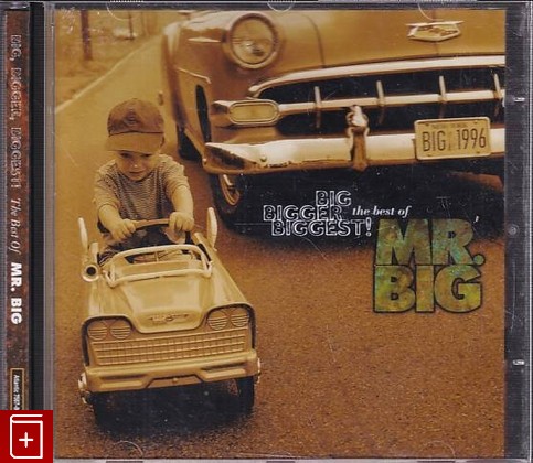 CD Mr  Big – Big, Bigger, Biggest: The Best Of Mr  Big (1996) Germany (7567-80685-2) Rock, , , компакт диск, купить,  аннотация, слушать: фото №1