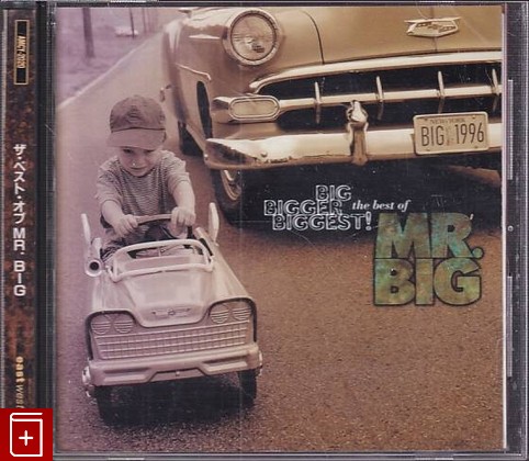 CD Mr  Big – Big, Bigger, Biggest: The Best Of Mr  Big (1996) Japan (AMCY-2020) Rock, , , компакт диск, купить,  аннотация, слушать: фото №1