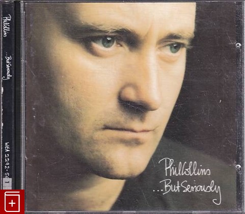 CD Phil Collins –   But Seriously (1989) Germany (2292-56984-2) Pop Rock, , , компакт диск, купить,  аннотация, слушать: фото №1