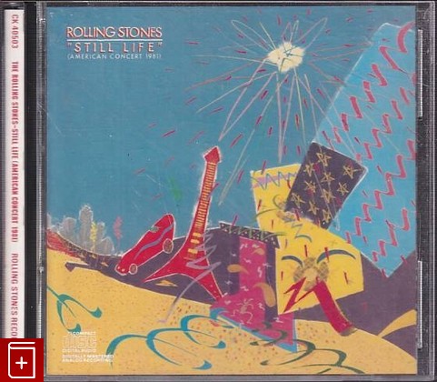 CD The Rolling Stones – Still Life (American Concert 1981) (1987) USA (CK 40503) Rock, , , компакт диск, купить,  аннотация, слушать: фото №1