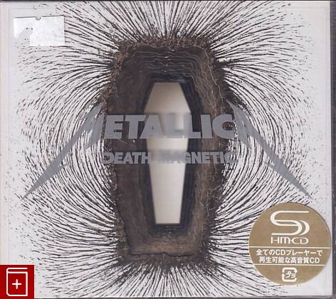 CD Metallica – Death Magnetic (2008) JAPAN OBI (UICR-9028) Heavy Metal, , , компакт диск, купить,  аннотация, слушать: фото №1