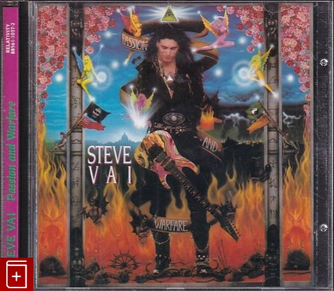 CD Steve Vai – Passion And Warfare (1990) USA (88561-1037-2) Rock, , , компакт диск, купить,  аннотация, слушать: фото №1