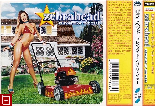 CD Zebrahead – Playmate Of The Year 2000 Japan OBI SRCS 2319  Rock  , , книга, купить, читать, аннотация: фото №1