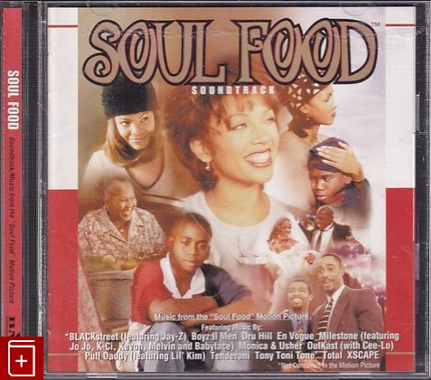 CD Various – Soul Food Soundtrack (1997) Japan (BVCA-734) RnB/Swing, Pop Rap, Soul, Soundtrack, , , компакт диск, купить,  аннотация, слушать: фото №1