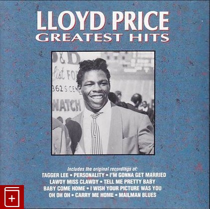 CD Lloyd Price – Greatest Hits 1990 USA D2-77305 	Jazz  , , книга, купить, читать, аннотация: фото №1