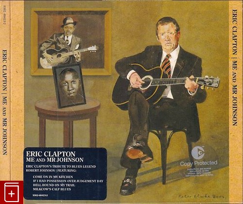 CD Eric Clapton – Me And Mr Johnson (2004) USA (9362-48423-2)  Blues Rock, Pop Rock, , , компакт диск, купить,  аннотация, слушать: фото №1