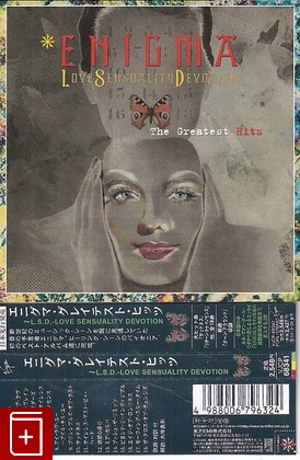 CD Enigma – Love Sensuality Devotion (The Greatest Hits) (2001) Japan OBI  (VJCP-68341) Electronic, Pop  , , книга, купить, читать, аннотация: фото №1