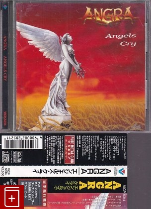 CD Angra – Angels Cry (1993) Japan OBI (VICP-5314) Power Metal, Symphonic Metal, , , компакт диск, купить,  аннотация, слушать: фото №1
