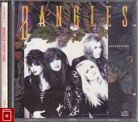 CD Bangles – Everything (1988) USA (CK 44056) Pop Rock, , , компакт диск, купить,  аннотация, слушать: фото №1