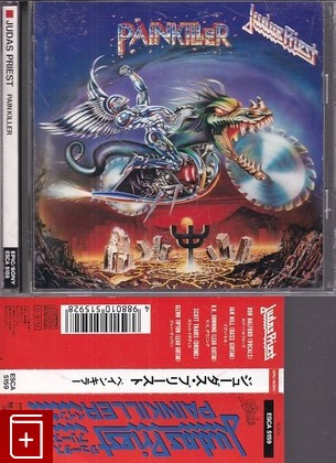 CD Judas Priest – Painkiller (1990) Japan OBI (ESCA 5159) Heavy Metal, , , компакт диск, купить,  аннотация, слушать: фото №1