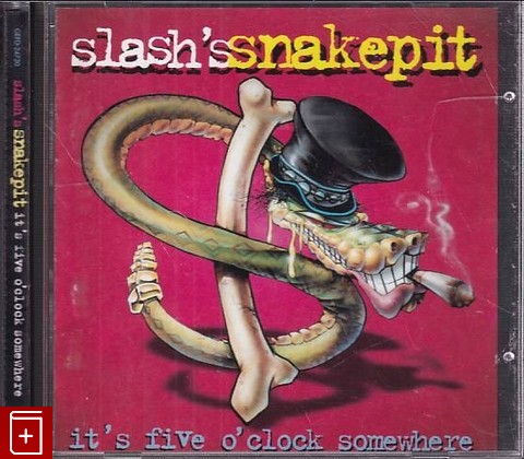 CD Slash's Snakepit – It's Five O'Clock Somewhere (1995) USA (GEFD 24730) Hard Rock, , , компакт диск, купить,  аннотация, слушать: фото №1