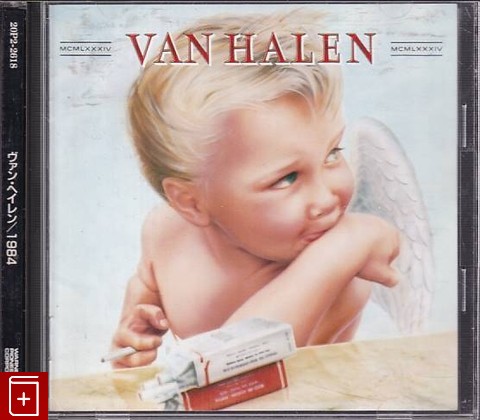 CD Van Halen – 1984 (1989) JAPAN (20P2-2618) Rock, , , компакт диск, купить,  аннотация, слушать: фото №1