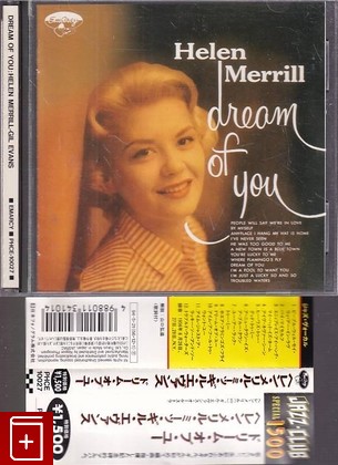 CD Helen Merrill – Dream Of You (1994) Japan OBI (PHCE-10027) Jazz, , , компакт диск, купить,  аннотация, слушать: фото №1