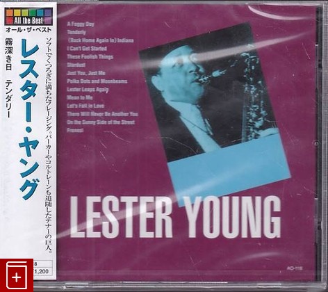CD Lester Young - Lester Young (2009) Japan OBI (AO-118) Jazz, , , компакт диск, купить,  аннотация, слушать: фото №1