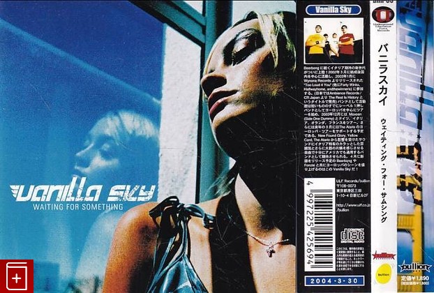 CD Vanilla Sky – Waiting For Something 2004 Japan OBI BLLN - 35  Pop Rock  , , книга, купить, читать, аннотация: фото №1