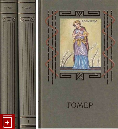 книга Гомер  В двух томах, Гомер, 1998, 5-300-01743-4, книга, купить,  аннотация, читать: фото №1