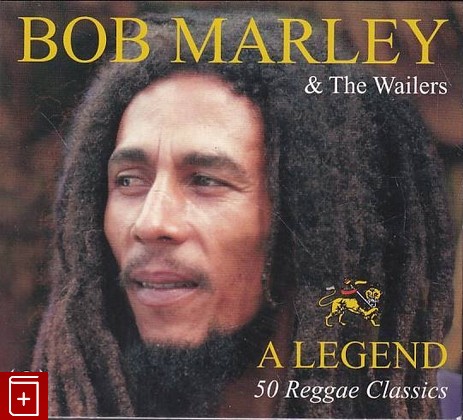 CD Bob Marley & The Wailers – A Legend - 50 Reggae Classics (3 CD) (2007) UK (NOT3CD002) Reggae, , , компакт диск, купить,  аннотация, слушать: фото №1