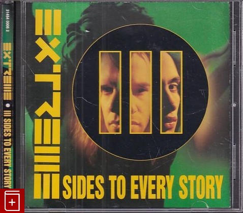 CD Extreme – III Sides To Every Story (1992) USA (31454 0006 2) Hard Rock, Glam, , , компакт диск, купить,  аннотация, слушать: фото №1