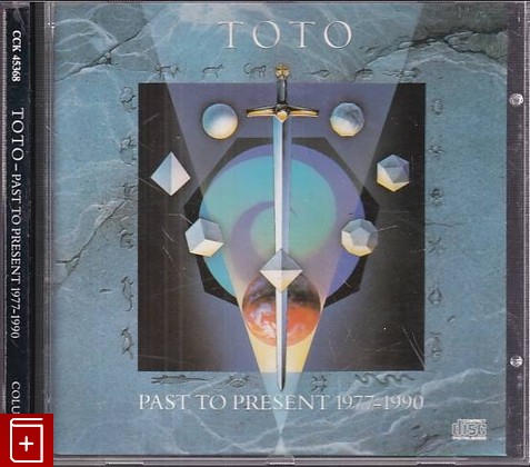 CD Toto – Past To Present 1977-1990 (1990) Canada (CCK 45368) Electronic, Rock, , , компакт диск, купить,  аннотация, слушать: фото №1