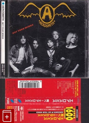 CD Aerosmith – Get Your Wings (1996) Japan OBI (SRCS 9046) Hard Rock, Classic Rock, , , компакт диск, купить,  аннотация, слушать: фото №1