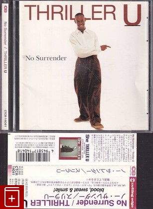CD Thriller U – No Surrender (1996) Japan OBI (CTCR-14041) Reggae, , , компакт диск, купить,  аннотация, слушать: фото №1