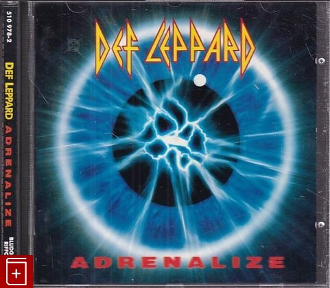CD Def Leppard – Adrenalize (1992) Germany (510 978-2) Hard Rock, , , компакт диск, купить,  аннотация, слушать: фото №1