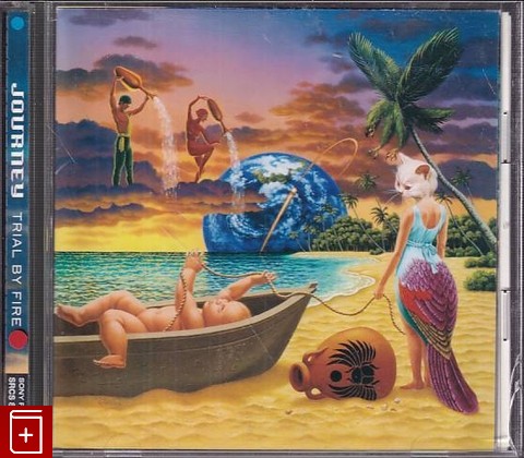 CD Journey – Trial By Fire (1996) Japan (SRCS 8153) Rock, , , компакт диск, купить,  аннотация, слушать: фото №1