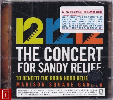 CD Various – 12-12-12 The Concert For Sandy Relief (2013) EU (88765448892) Rock, , , компакт диск, купить,  аннотация, слушать: фото №1