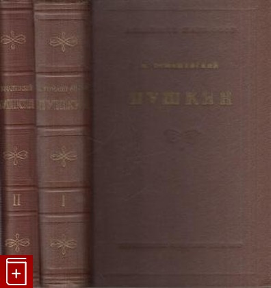 книга Пушкин  В двух книгах, Томашевский Б, 1956, , книга, купить,  аннотация, читать: фото №1