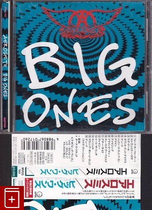 CD Aerosmith – Big Ones (1994) Japan OBI (MVCG-162) Hard Rock, Arena Rock  , , книга, купить, читать, аннотация: фото №1