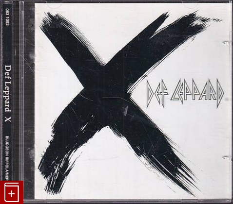 CD Def Leppard – X (2002) EU (063 1392) Pop Rock, Alternative Rock, , , компакт диск, купить,  аннотация, слушать: фото №1